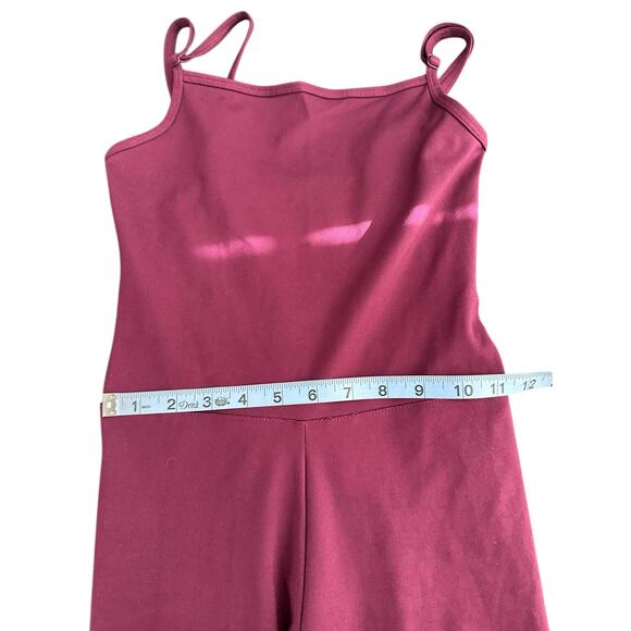 Girlfriend Collective Jumpsuit Purple Double Strap Stretch Workout Unitard Small - Picture 8 of 10